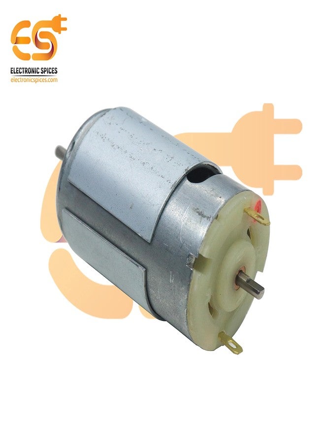 إلكترونيك سبايسس محرك إلكتروني متعدد الأغراض يعمل بجهد 12 فولت تيار مستمر، مزود بفرشاة، مناسب لتطبيقات الأعمال اليدوية. - Image 5